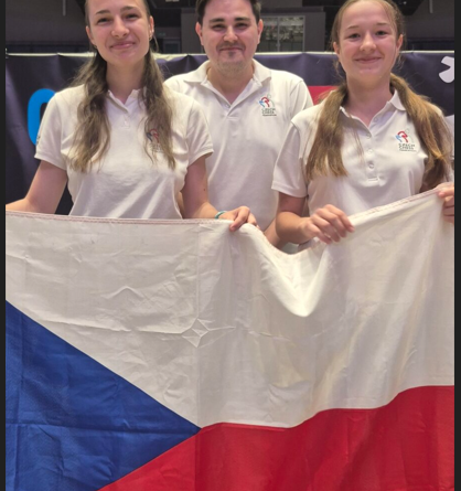 Lucie Rybáčková druhá na ME juniorských družstev dívek